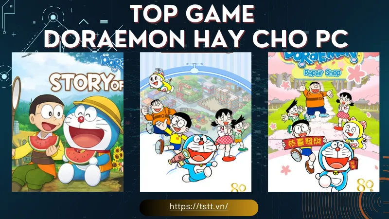 top game Doraemon hay cho