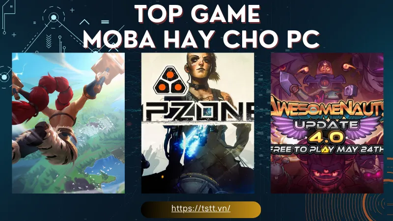 top game MOBA hay cho pC