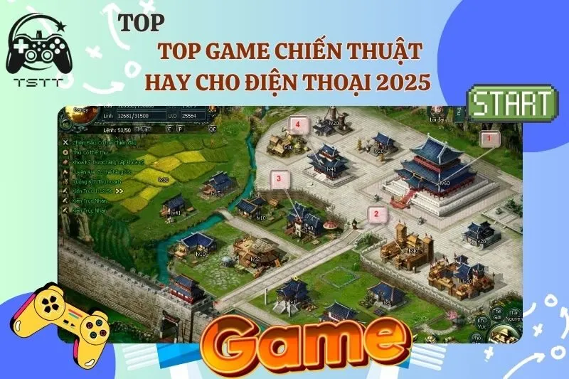 Top game chiến thuật hay cho điện thoại 2025 – Cập nhật mới nhất